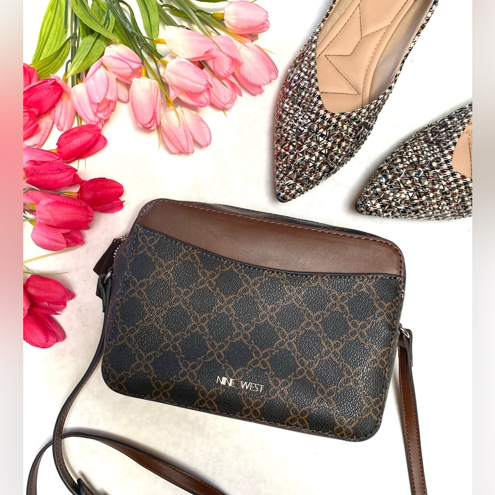 Nine West Crossbody Brown Purse